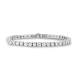 14k white gold natural 3.15ct diamond Tennis Bracelet