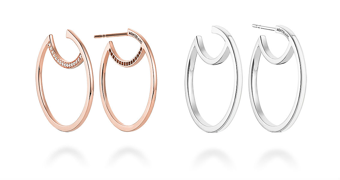 Gold hoops at Merry Richards Jewelers