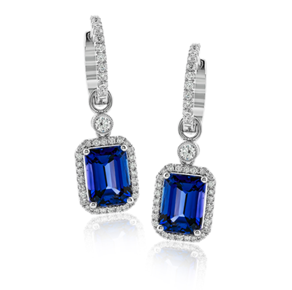 Gemstone earrings at Merry Richards Jewelers