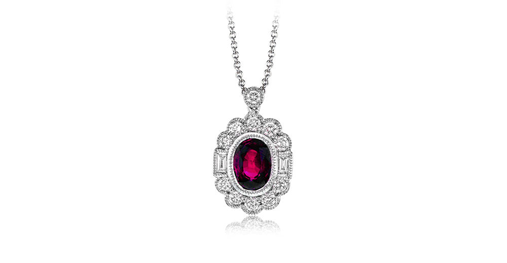 Simon G Royal Ruby Pendant