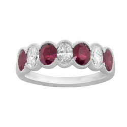 WB-18KWG D=.60 RUBY=1.40CT