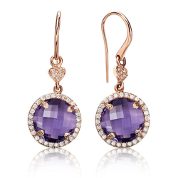 Lisa Nik Earrings AMRDE1118RD thumbnail 1