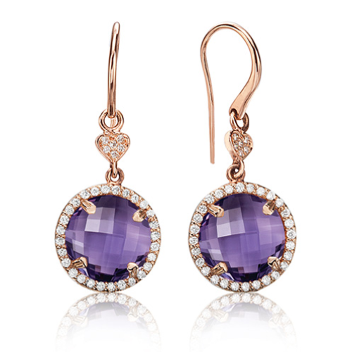 Lisa Nik Earrings AMRDE1118RD