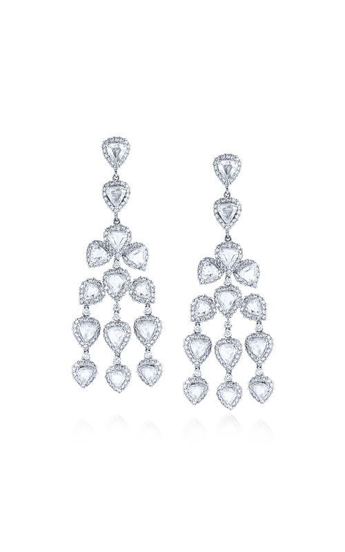 18KWG EARRINGS 28RCUTD=16.47cts 18KWG EARRINGS 28RCUTD=16.47cts