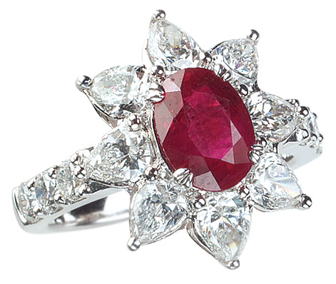 Ruby and Diamond Ring Ruby and Diamond Ring