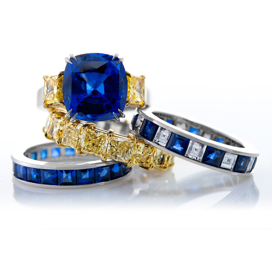 Sapphire and Diamond Ring Sapphire and Diamond Ring