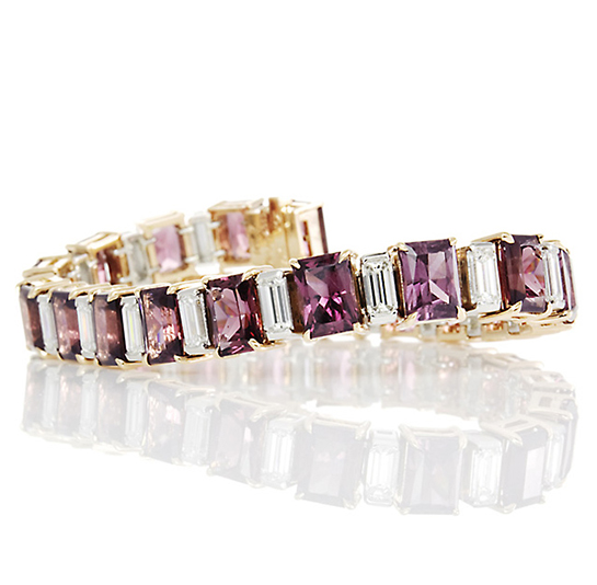 Cognac Diamond Bracelet Cognac Diamond Bracelet