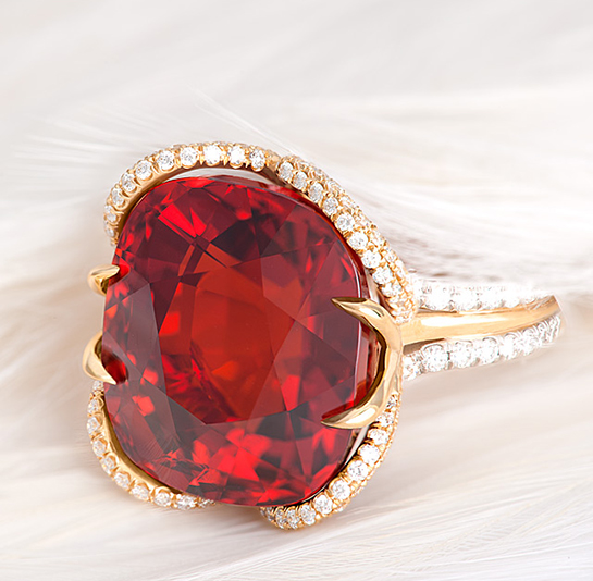 Mandarin Garnet Ring Mandarin Garnet Ring