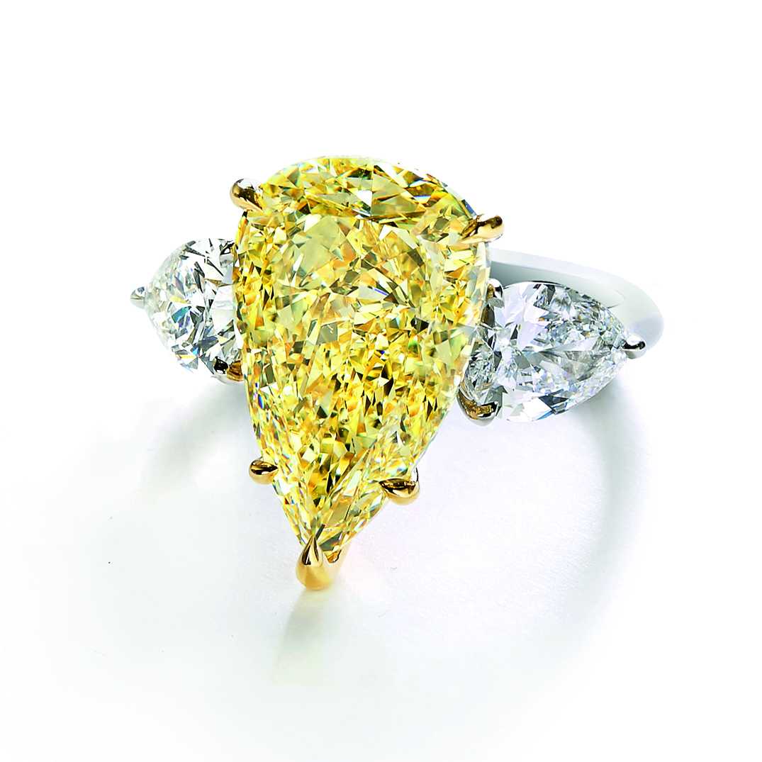 Fancy Yellow Diamond Ring