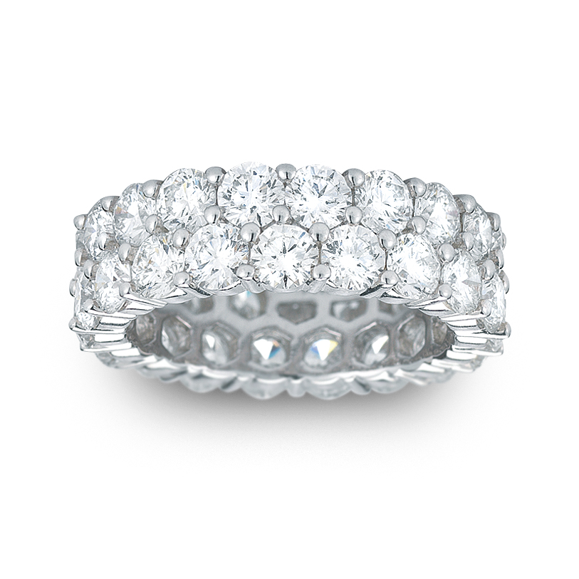 14K White Gold Diamond Wedding Band 14K White Gold Diamond Wedding Band