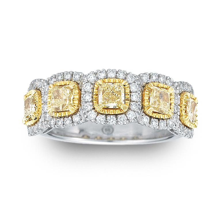 18K White Gold Diamond Wedding Band 18K White Gold Diamond Wedding Band