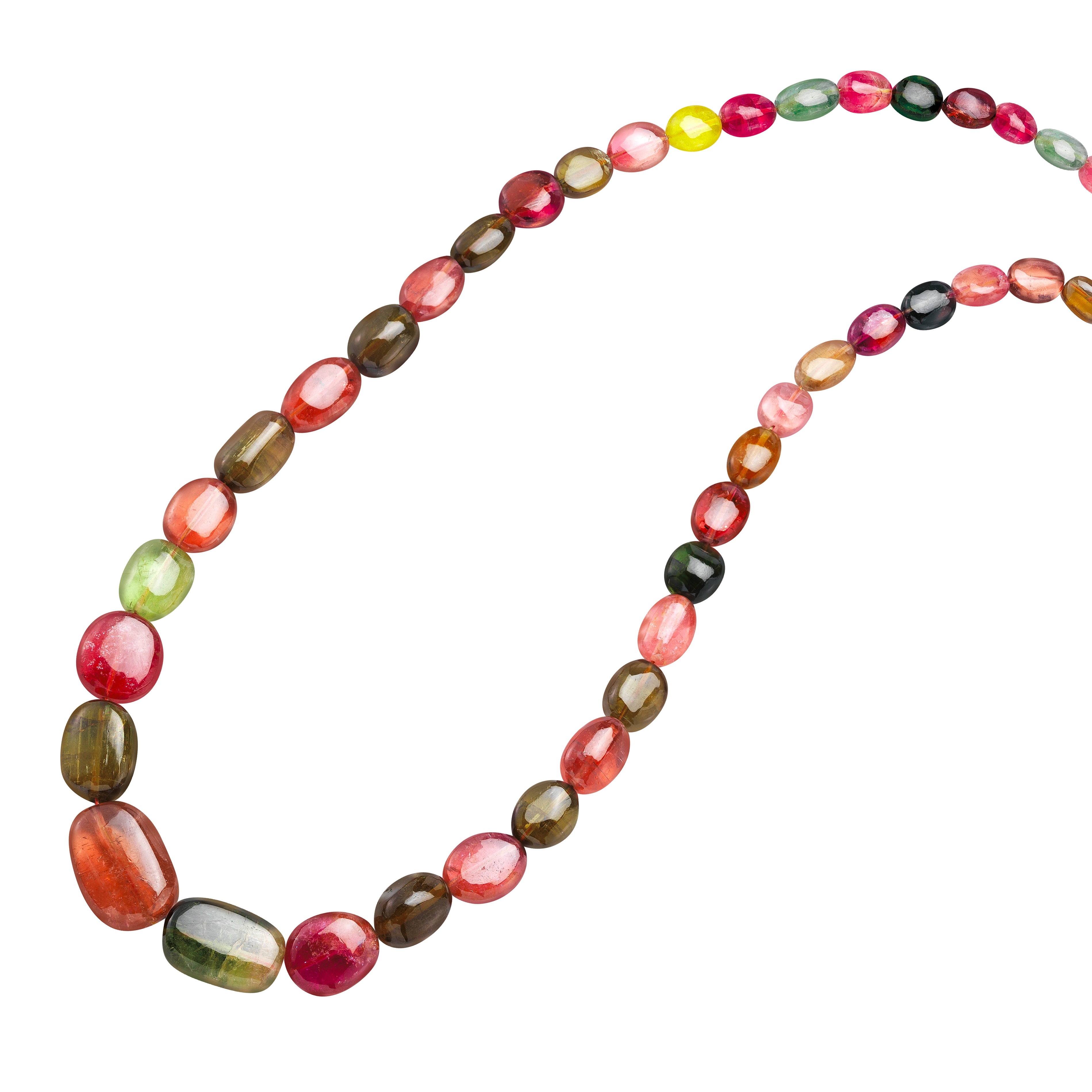 Fine Multi-color Tourmaline Necklace Fine Multi-color Tourmaline Necklace
