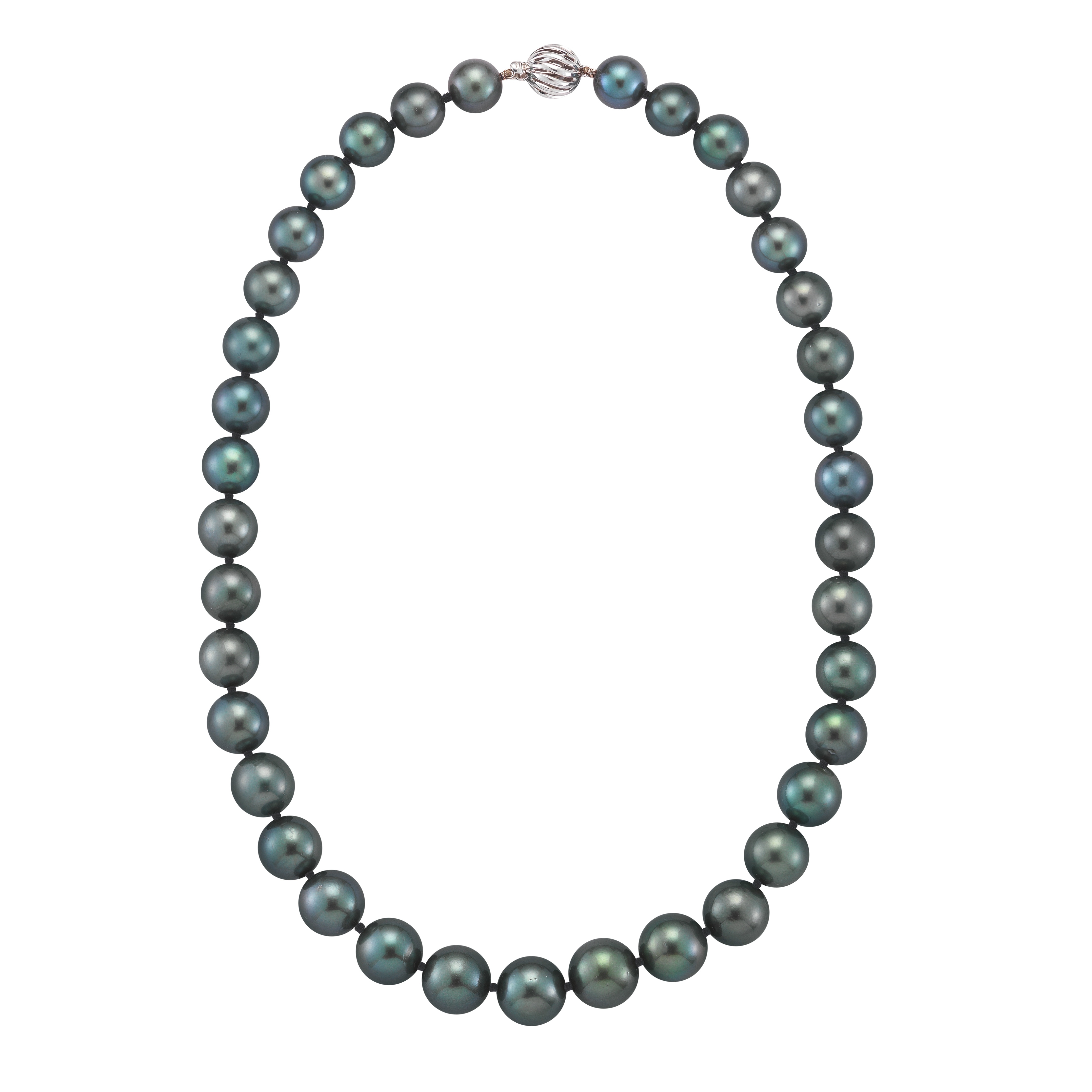 Black Tahitian Pearl Necklace