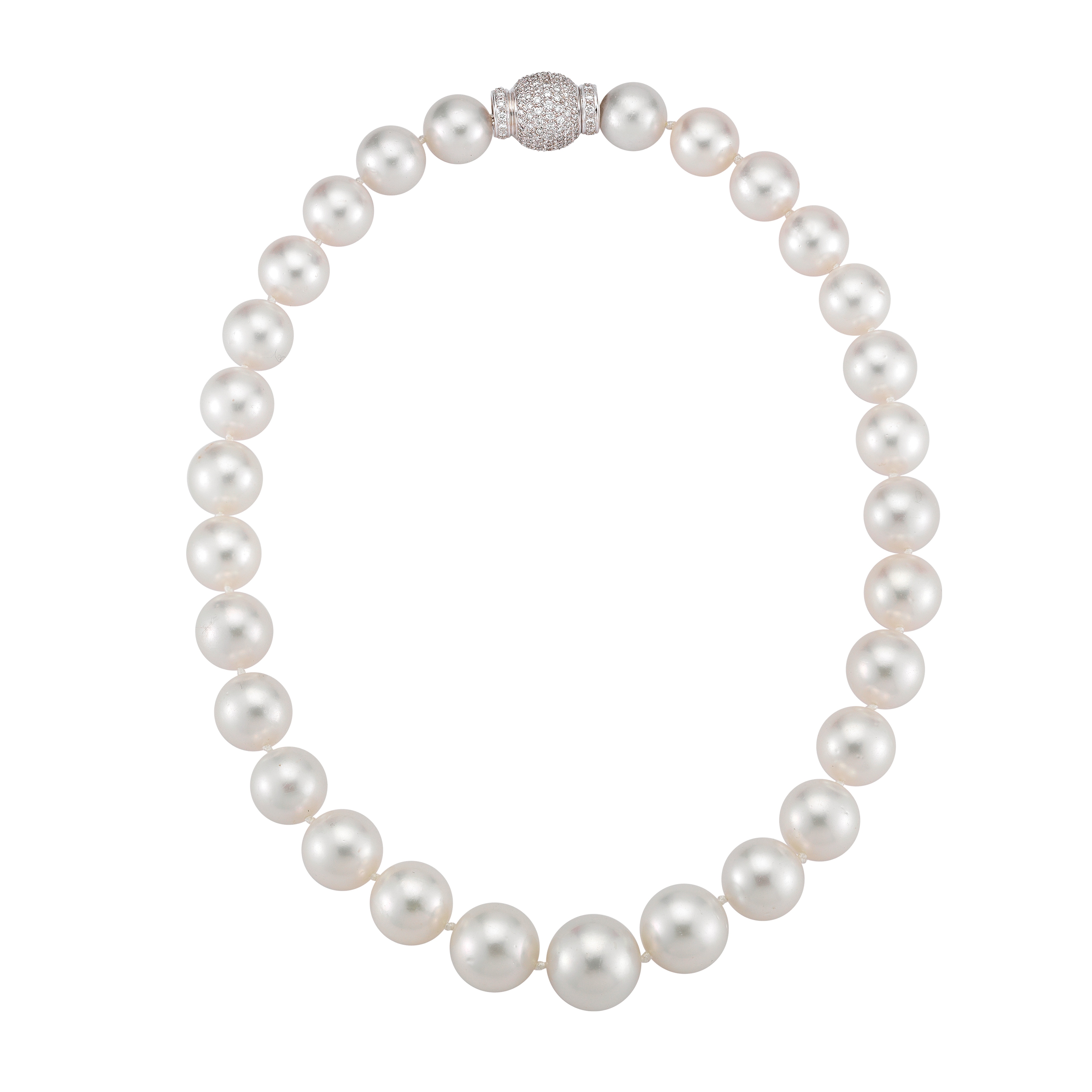 White South Sea Pearl Necklace White South Sea Pearl Necklace