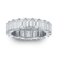 Platinum Diamond Wedding Band thumbnail 1
