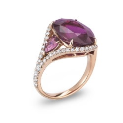 18K Rose Gold Ring thumbnail 1