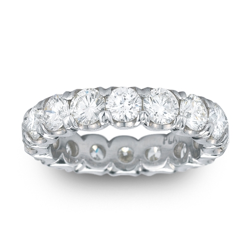 Platinum Diamond Wedding Band