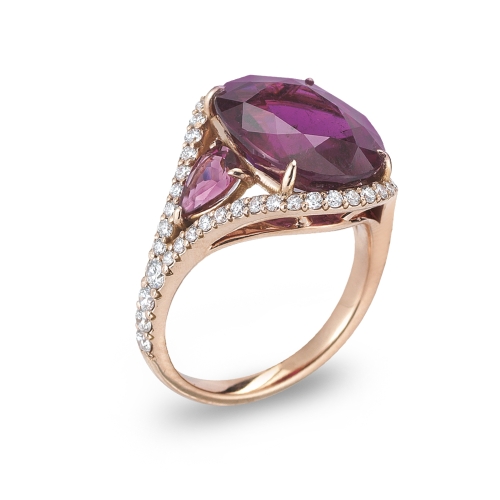 18K Rose Gold Ring