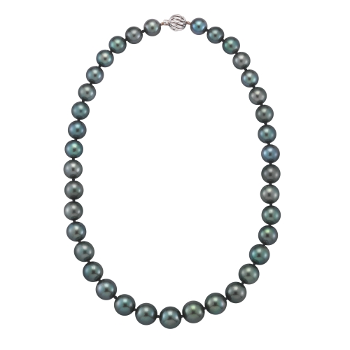 Black Tahitian Pearl Necklace