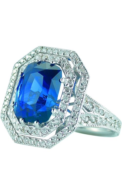 Sapphire and Diamond Ring