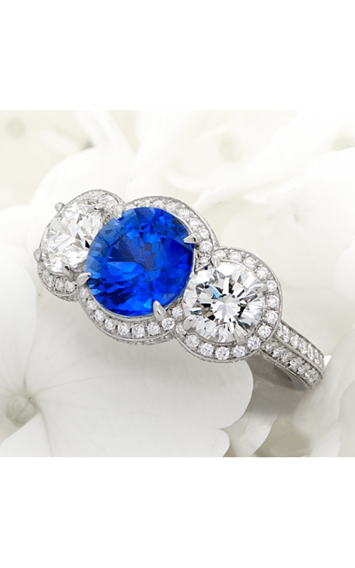 Sapphire and Diamond Ring