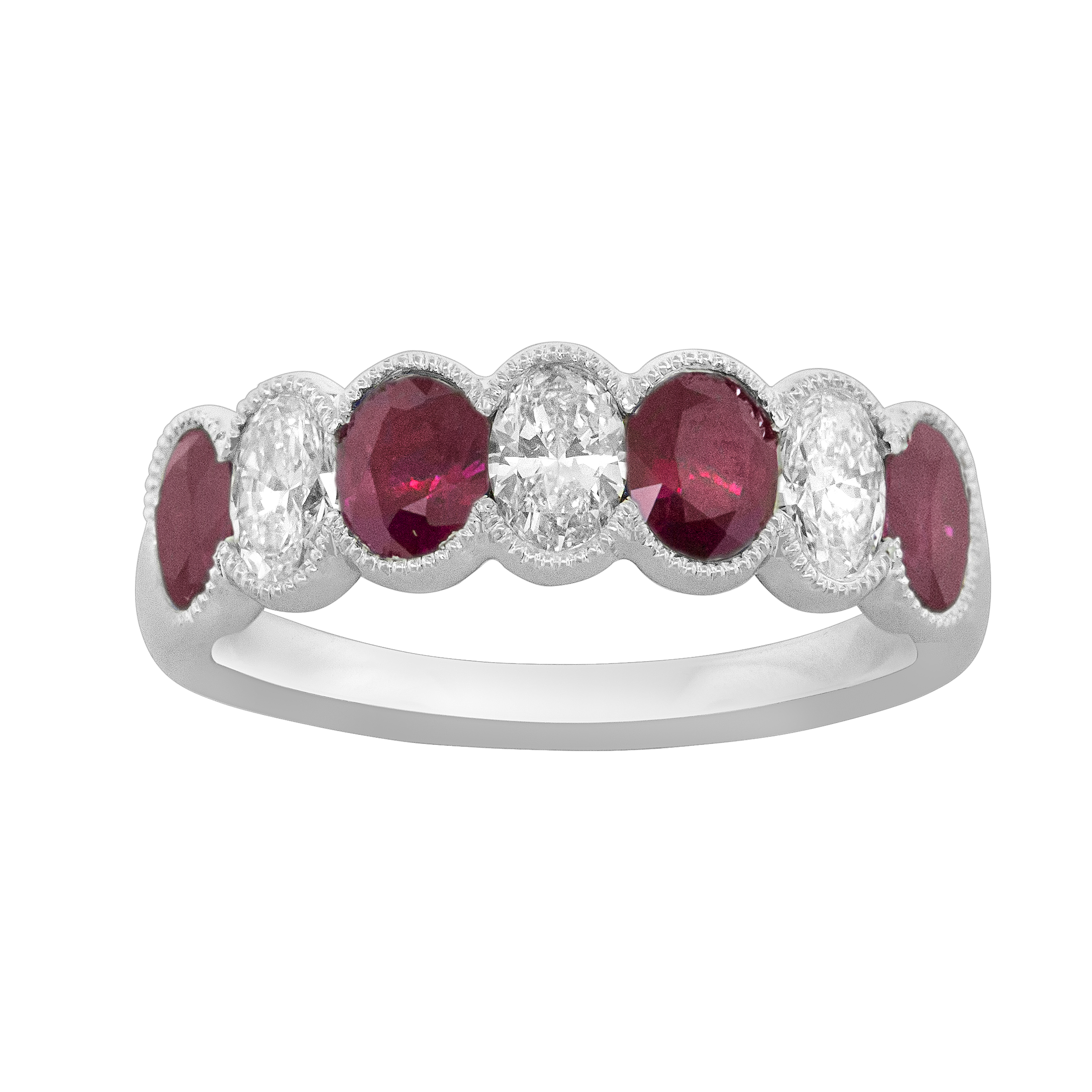 WB-18KWG D=.60 RUBY=1.40CT WB-18KWG D=.60 RUBY=1.40CT