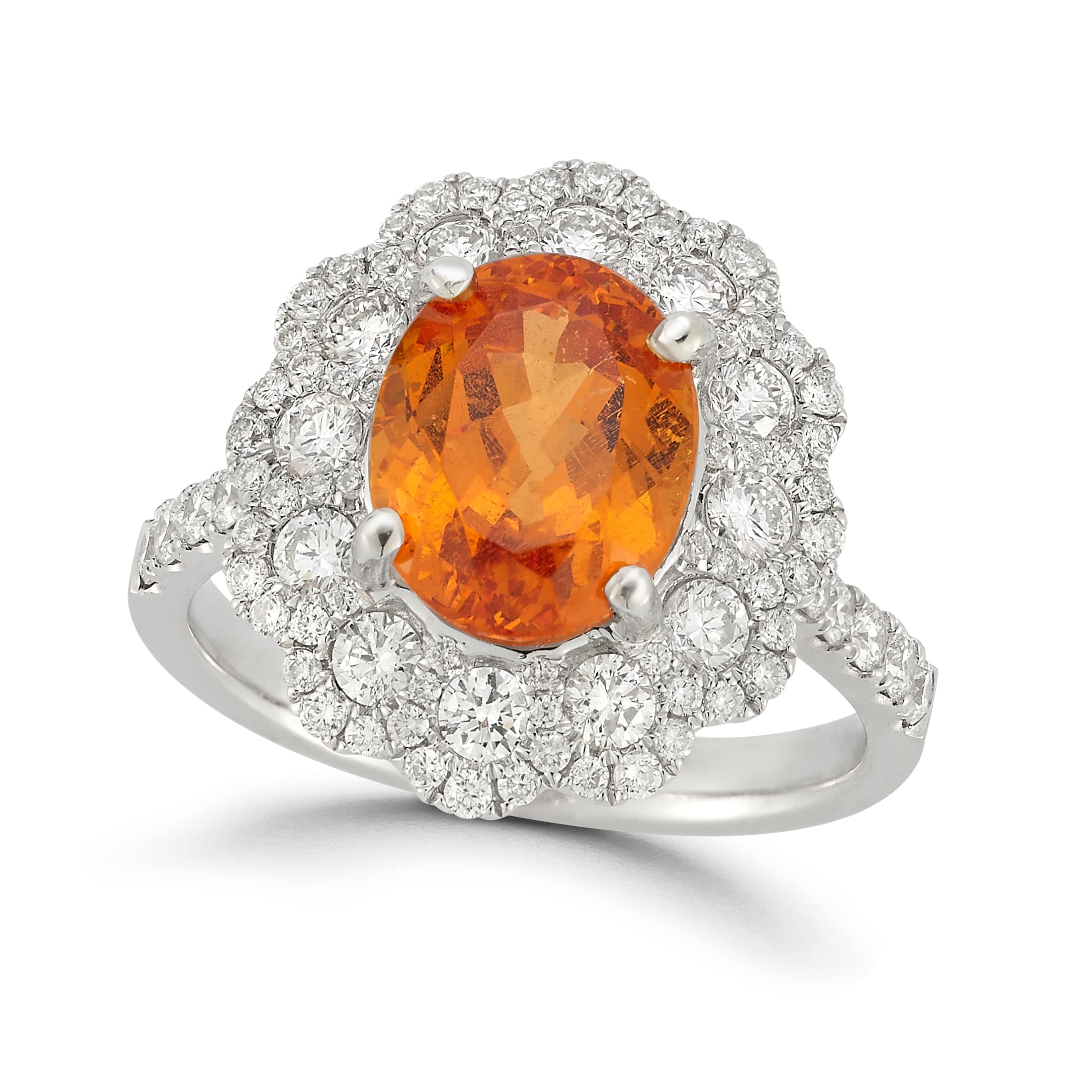 18k White gold 3.66ct Citrine 18k White gold 3.66ct Citrine